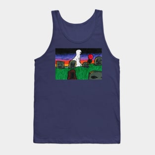 Retro Ghost Tank Top